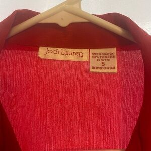 Red Women's Blouse
